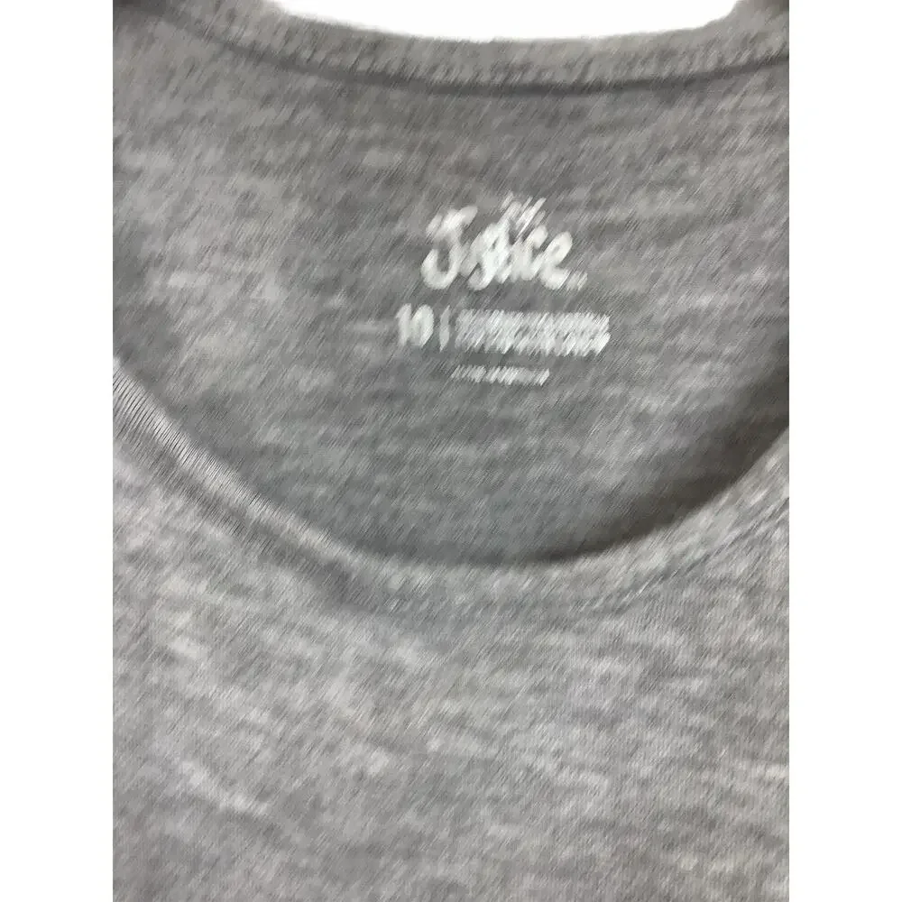 Justice Girl’s Gray American Themed Tank Top 10